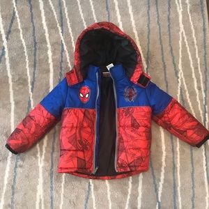 Spider-Man Puff Winter Jacket